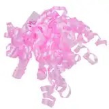 Cinta de Raso Rosa de Doble Cara para Regalo, Lazo Rizado, Color Sólido, Tejida, para Decoración de Cumpleaños, San Valentín y Navidad, Venta al Por Mayor - Product Image 5