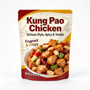 ถุงฟอยล์อะลูมิเนียมปลอดสาร BPA แบบตั้งได้ ทนทานต่อการฉีกขาด สำหรับบรรจุไส้กรอก<span class=keywords><strong>หมู</strong></span>และมันฝรั่งบด - Product Image 6