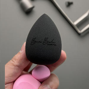 Esponja de Maquillaje 3D para Base de Maquillaje, Cosmética, Polvo Facial, con Logotipo Personalizado, Forma de Gota de Agua, Suave, Sin Látex - Product Image 1