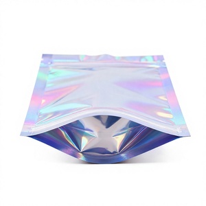 <span class=keywords><strong>Sacchetti</strong></span> in Mylar Olografici Arcobaleno Richiudibili con Cerniera in Alluminio per Conservazione Alimenti e Imballaggio - Product Image 4