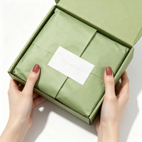 Papier d'emballage personnalisé avec logo, papier de soie pour cadeaux, vêtements, chaussures, sous-vêtements, perruques, emballage pour tasses, céramiques, emballage de Noël
