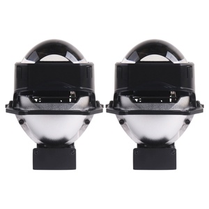 Aftermarket 58W 6000K Matrix <b>LED</b> <b>Projector</b> Lens Headlights 3 Inch A3 Short Car <b>LED</b> Lens KTIS Conversion - Product Image 1