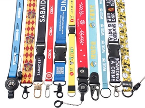 Custom Eco-Friendly Durable Nylon Polyester <b>Personalized</b> Lanyard Sublimated Print <b>Keychain</b> Medal Strap for Promotional Gifts - Product Image 2