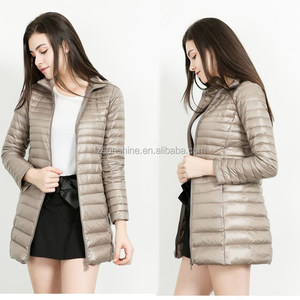 <span class=keywords><strong>Doudoune</strong></span> <span class=keywords><strong>mi</strong></span>-<span class=keywords><strong>longue</strong></span> pour <span class=keywords><strong>femme</strong></span>, tissu rembourré en duvet de canard, blanc, léger, design, longueur <span class=keywords><strong>mi</strong></span>-longueur, pour dame - Product Image 2