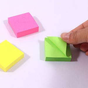 Marque-pages Foska 3,8*3,8 cm Forme carrée 400 feuilles en vrac Notes de page colorées Autocollant pour étudiants, enseignants et personnel de bureau - Product Image 3