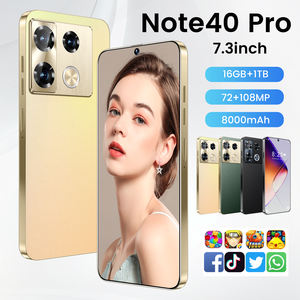 Nota 40 <span class=keywords><strong>Pro</strong></span> 5G Dual SIM Smartphone HD schermo antiurto per Gaming Multitasking 12GB formato personalizzato - Product Image 4