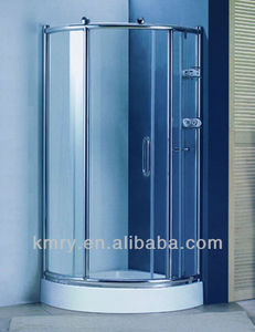 Cabina <span class=keywords><strong>doccia</strong></span> di lusso moderna a forma di arco con telaio lucido custodia scorrevole per Hotel o casa bagno incorniciato tenda <span class=keywords><strong>doccia</strong></span> - Product Image 2
