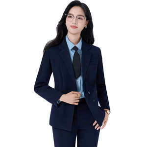Traje <span class=keywords><strong>de</strong></span> Negocios <span class=keywords><strong>de</strong></span> Alta Gama para Mujer, Uniforme <span class=keywords><strong>de</strong></span> Oficina para Gerente <span class=keywords><strong>de</strong></span> Hotel, <span class=keywords><strong>Recepcionista</strong></span>, Otoño Invierno, Ropa <span class=keywords><strong>de</strong></span> Trabajo Elegante y Profesional - Product Image 1
