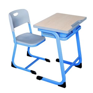 Escritorios y Sillas Escolares Modernos, Reforzados y Ajustables en Altura para Estudiantes de Primaria/Secundaria; Mobiliario para Clases de Tutoría - Product Image 6