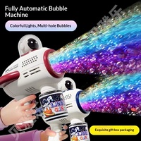 Astronauten-Handseifenblasenmaschine aus ABS-Kunststoff, elektrisch, vollautomatisch, Unisex-Babyspielzeug, 0-24 Monate