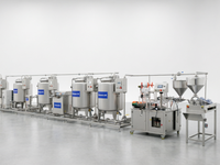 Petite machine de pasteurisation pour la fabrication de lait, yaourt, bière, jus, fromage et miel