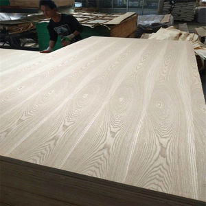 Tablero HMR MDF HDF 12mm 15mm 18mm Chapa de Fresno natural Hoja de MDF Roble blanco Roble rojo y tablero de MDF de nogal negro - Product Image 3