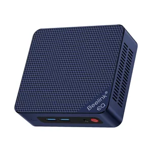 Beelink EQ12 Pro 지원 AV1 듀얼 2.5GbE 네트워크 와이파이 6 N305 마이크로 데스크탑 컴퓨터 판매용 인텔 미니 PC 코어 i3