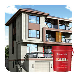 Revêtement <span class=keywords><strong>extérieur</strong></span> en pierre liquide acrylique à deux composants, peinture en spray pour une texture réaliste, granit naturel pour murs - Product Image 5