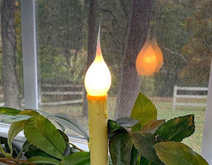 Силиконовые лампы-подсвечники в деревенском стиле, 7 Вт, накаливаемые - Product Image 6