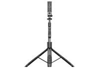 Perche à selfie L15-TT avec tige articulée pour une prise de vue stable sur trépied pour le streaming en direct, support de téléphone portable extensible