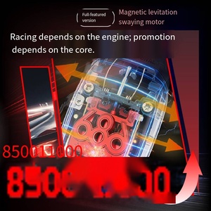 Recortadora Profesional Inalámbrica Multifuncional con Motor Vectorial Magnético de 11000 RPM para Barbería - Product Image 6