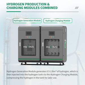 Attrezzatura per Produzione di Idrogeno da Elettrolisi dell'Acqua Pura 0.5-2 Nm3/h, Sistema di Produzione Idrogeno, Generatore/Apparecchiatura - Product Image 4