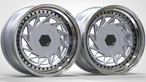 Jantes BZY forgées en 3 parties 5x112, 17, 18, 19 pouces, jantes en alliage profond pour <span class=keywords><strong>Mercedes</strong></span> Benz 190e W126 W140 W201 W123 <span class=keywords><strong>280</strong></span> <span class=keywords><strong>SE</strong></span> W124 - Product Image 6