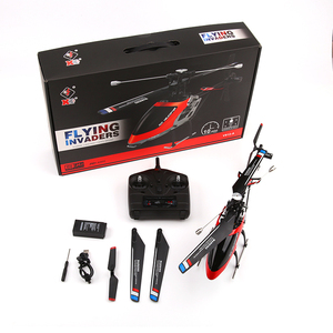 Helicóptero <span class=keywords><strong>RC</strong></span> <span class=keywords><strong>Wltoys</strong></span> XK <span class=keywords><strong>V912</strong></span>-A 2.4G 4CH con Luz LED, Helicóptero <span class=keywords><strong>RC</strong></span> de Doble Motor, Juguetes para Interiores, <span class=keywords><strong>V912</strong></span> Actualizado para Niños, Regalos de Navidad - Product Image 5