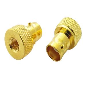 <span class=keywords><strong>BNC</strong></span> Femelle Jack vers <span class=keywords><strong>SMA</strong></span> Mâle Disque RF Coaxial Connecteur Adaptateur Plaqué Or de haute qualité - Product Image 1