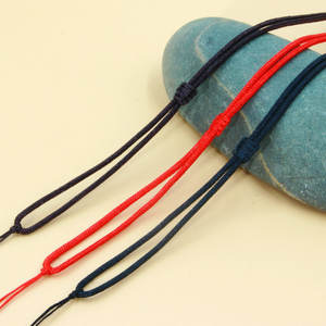 Bán buôn <span class=keywords><strong>handmade</strong></span> tự làm mặt dây chuyền dây, handwoven sợi dây thừng, bện dây vòng cổ - Product Image 1