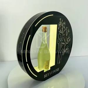 Nouveau présentoir à champagne rond de luxe Champagne Hotel Rooms/Business Party Présentoir à vin haut de gamme - Product Image 2