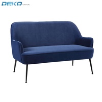 Fauteuil stylé en tissu velours, mobilier d'hôtel moderne, fauteuil pour le salon, livraison gratuite
