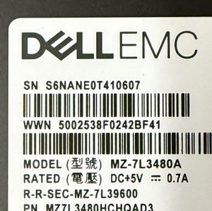 Sam sung PM 893 480G SATA 3.0 nội bộ ổ đĩa trạng thái rắn SSD dung lượng sử dụng máy chủ ban đầu cho <span class=keywords><strong>Dell</strong></span> EMC phiên bản 2.5 inch - Product Image 2