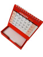 Calendrier de bureau 2026 à feuilles détachables avec bloc-notes et notes mémo – Calendrier décoratif pour bureau