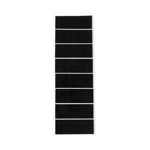 Almohadilla Redonda de Silicona Negra Autoadhesiva, Antideslizante y Resistente al Desgaste - Product Image 1