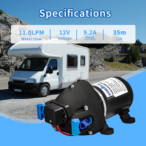 <span class=keywords><strong>Pompe</strong></span> à eau électrique à diaphragme <span class=keywords><strong>auto</strong></span>-amorçante portable Mambaflo FL-701 pour bateaux/remorques de camping-car <span class=keywords><strong>12V</strong></span> 50PSI 11.0LPM/3.0GPM DC - Product Image 3