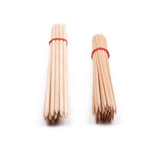 Prix d'usine – Brochettes de barbecue jetables durables à long manche, bâtonnets en bois de qualité alimentaire, 100 pièces/sac pour apéritifs et barbecues en extérieur - Product Image 6