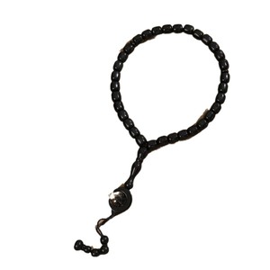 Braccialetti del Medio Oriente e dell'Arabia Saudita, trentatré grani per la preghiera, perline per la preghiera con stella e luna, Misbaha, braccialetto - Product Image 5