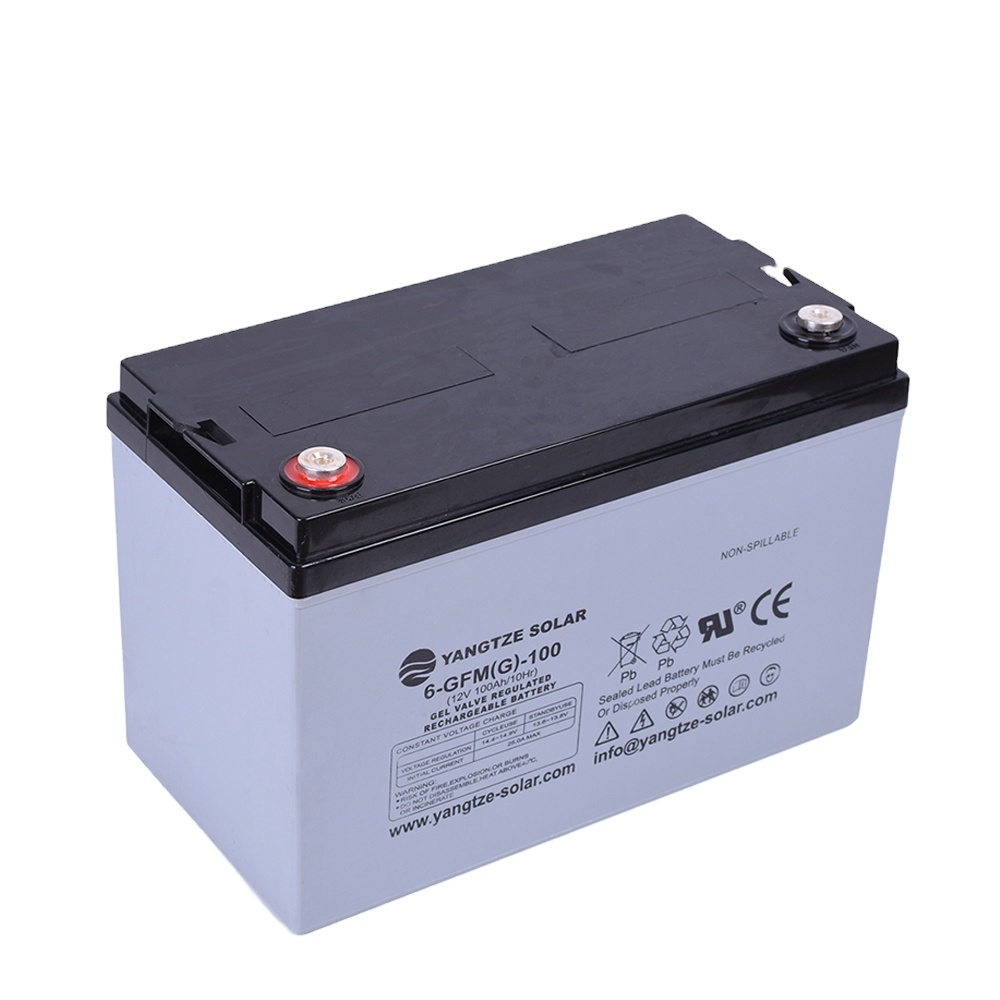 Yangtze Rechargeable Lead Acid <strong>Agm</strong> <strong>12v</strong> <strong>100ah</strong> <strong>Battery</strong>