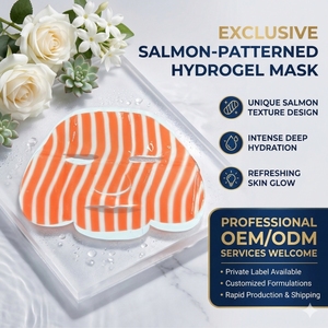 Nouveau Masque Visage au Collagène <span class=keywords><strong>de</strong></span> Saumon en Gros, Masque en Tissu Coréen Personnalisé pour l'Entretien Quotidien et la Réparation Professionnelle - Product Image 1
