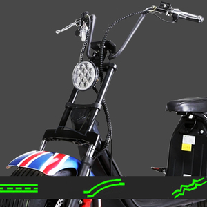 Scooter Eléctrico Citycoco de Doble Asiento con Batería de Litio de 60V 1000w 1500w 2000W y Neumáticos Anchos para Adultos, Moda China - Product Image 6