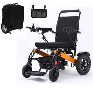 Ealth Care-silla de ruedas eléctrica de aluminio, silla de ruedas plegable y ligera - Product Image 1