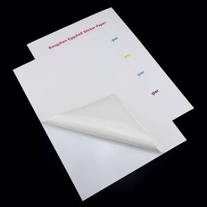 Papel Adhesivo de Seguridad Destructible Imprimible con Tinta FX, Papel Adhesivo Tipo Cáscara de Huevo A4 para Graffiti - Product Image 6
