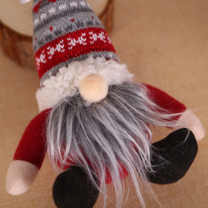 YQ-6260 Classici Gnomi Natalizi da Appendere all'<span class=keywords><strong>Albero</strong></span>, Ornamenti Rosa, Gnomi Svedesi in Peluche - Product Image 3