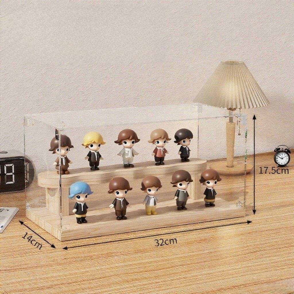 กล่องตาบอดยืนแสดง [สองชั้น + ฝาครอบกันฝุ่น]