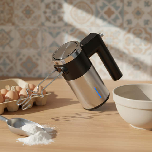 New Model 200W Hand Mixer/Egg Beaters for Portable Home Dough Kneading Machine