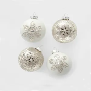 Best seller popular decorating shiny merry glass christmas/xmas balls