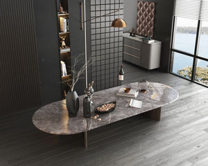 Sol moderne de luxe en pierre frittée résistant à l'acide antidérapant finition polie salon chambre escalier hall extérieur 5 ans - Product Image 5