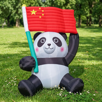 Grand Panda Gonflable de Grande Taille : Le Spot Photo Instagrammable avec Décorations Animaux Trésors Nationaux Gonflables