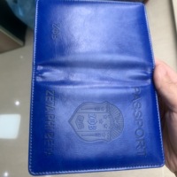 Zeta Phi Beta PU deri pasaport kapağı yunan giyim hediyeler Set gemi hazır