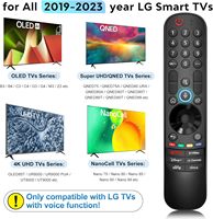 AN-MR24GA Télécommande vocale magique pour LG-TV - Remplacement de la télécommande Magic Remote MR21 MR22 MR23 avec fonction de reconnaissance et de pointeur