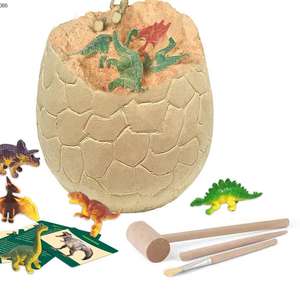 Big Egg Dig Dinosaur Excavation Science Kit Enfants Tige Éducative Dino Fossile Dinosaure Oeuf Jouet Archéologique - Product Image 2
