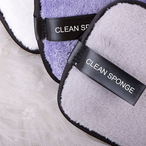 Tampons démaquillants lavables avec tube 2025 quantité minimale de commande bas Tampons en tissu pour le visage en <span class=keywords><strong>coton</strong></span> biologique bambus arc-en-ciel en forme de logo personnalisé - Product Image 3