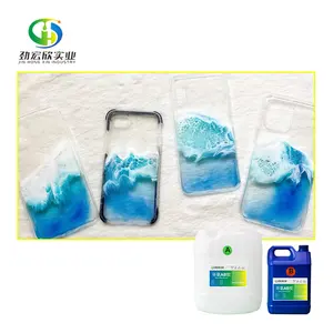 Heat Resistant Resin Doming Epoxy Yellow Resistance Casting Epoxy Resin Doming Epoxi Resin Transparent